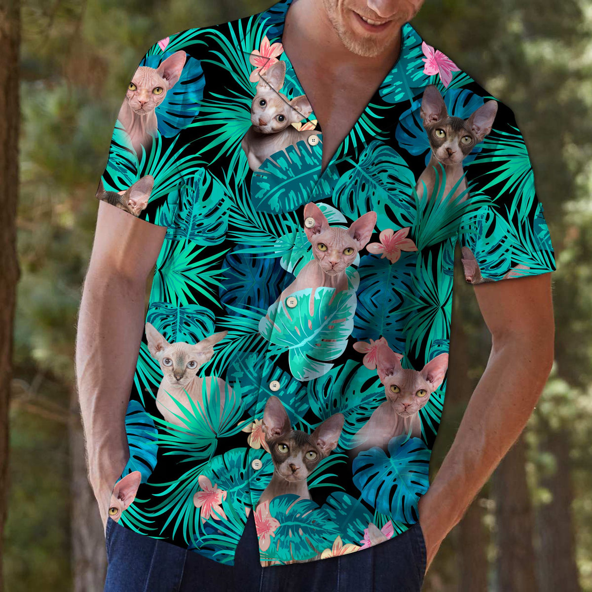 Tropical Sphynx G5702 - Hawaii Shirt
