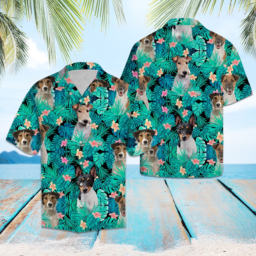 Fox Terrier Tropical T0307 - Hawaii Shirt