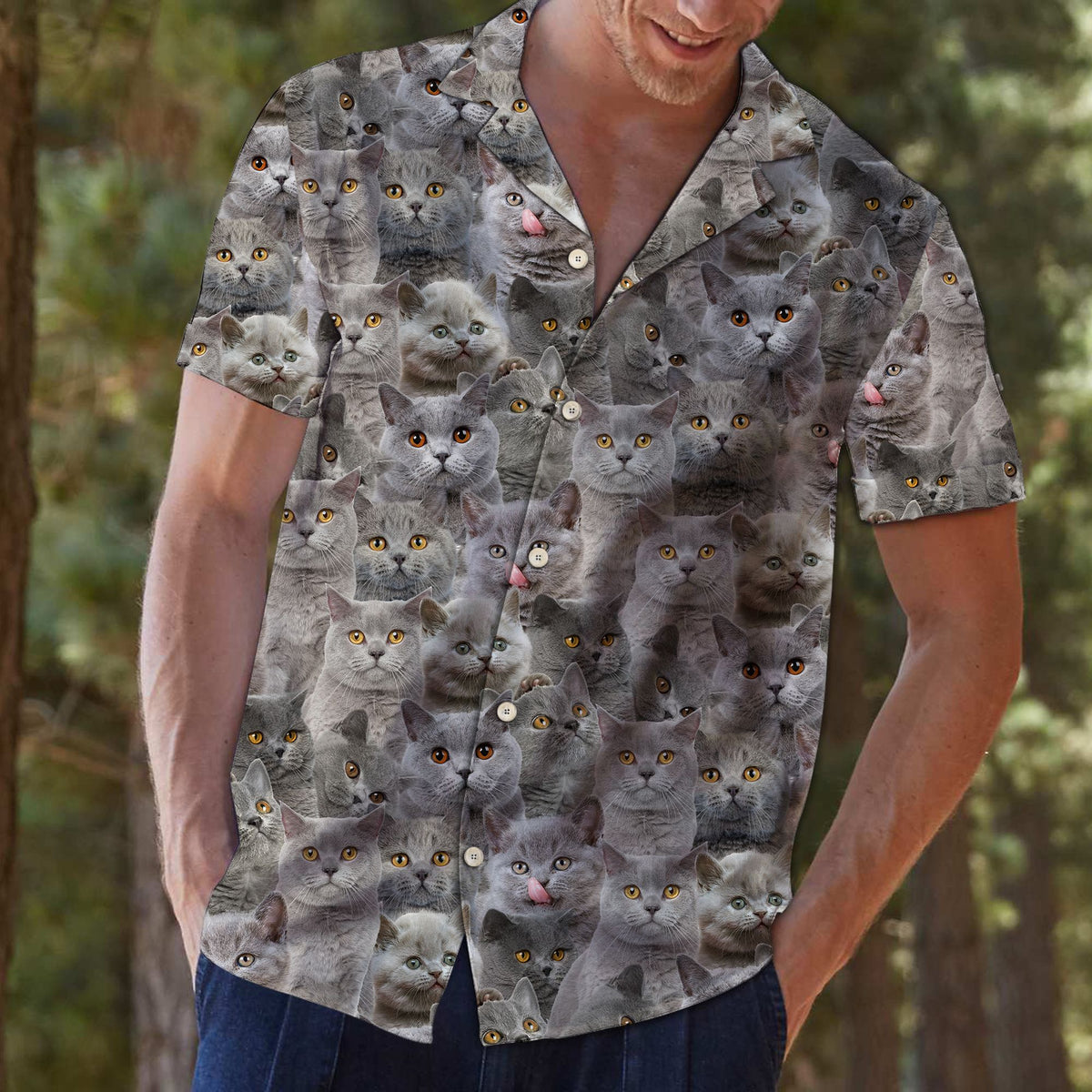 British Shorthair Awesome D0307 - Hawaii Shirt
