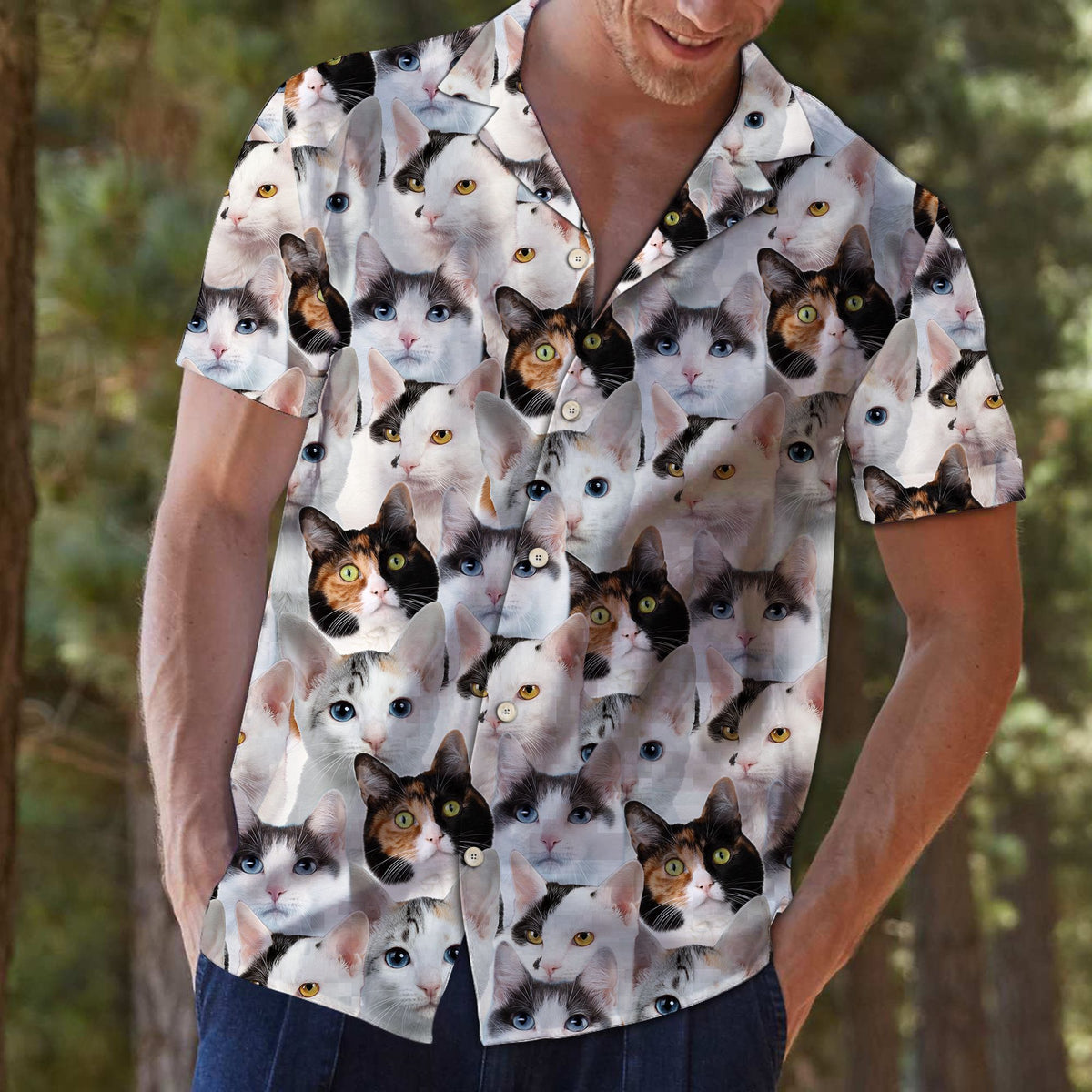 Japanese Bobtail Awesome D0307 - Hawaii Shirt