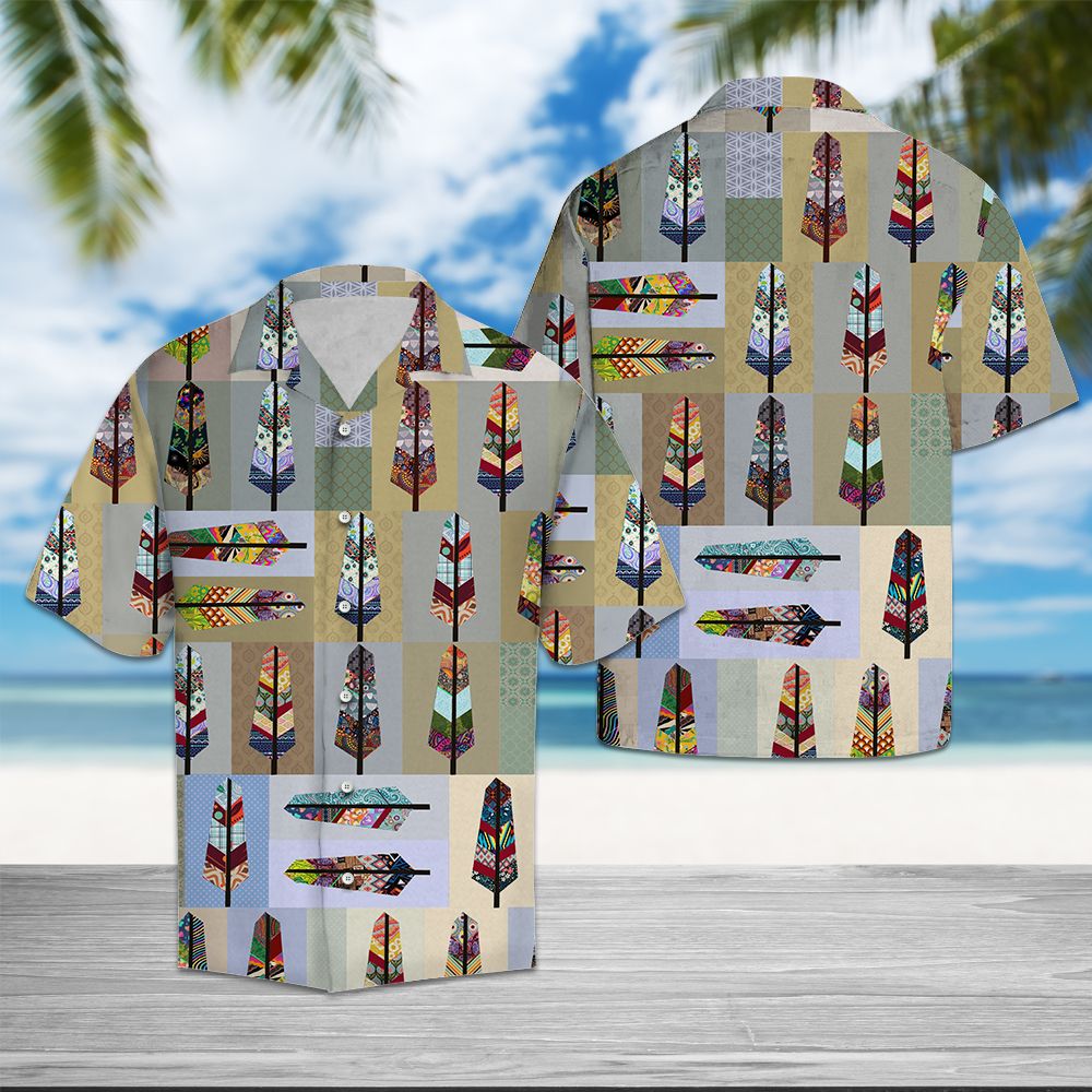 Native Feather T0307 - Hawaii Shirt