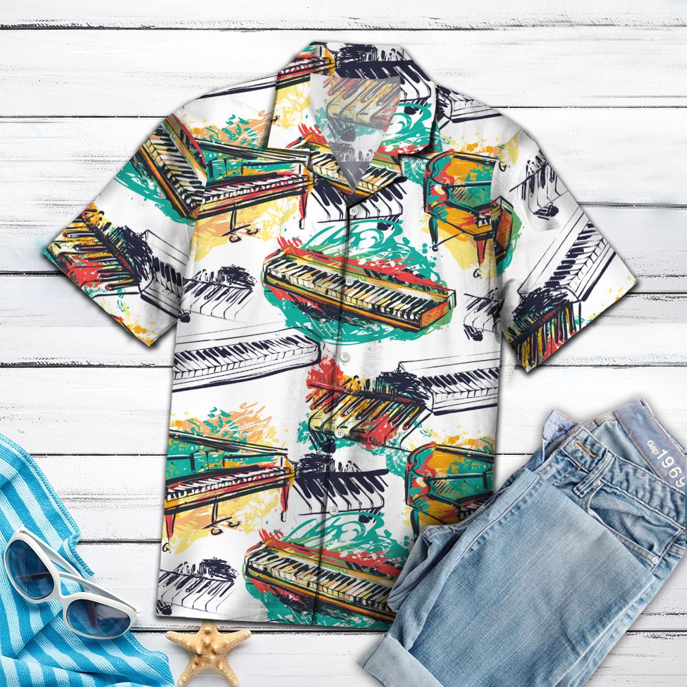 Amazing Piano H3784 - Hawaii Shirt