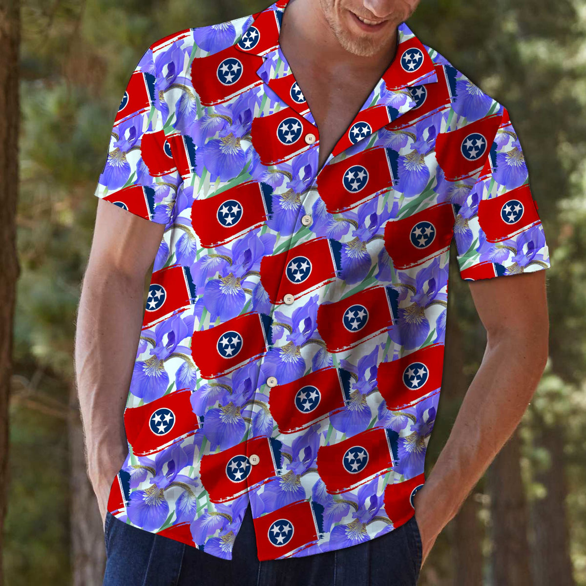 Tennessee Iris G5707 - Hawaii Shirt