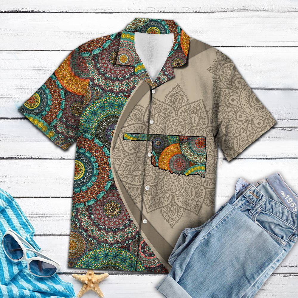 Oklahoma Mandala H77049 - Hawaii Shirt