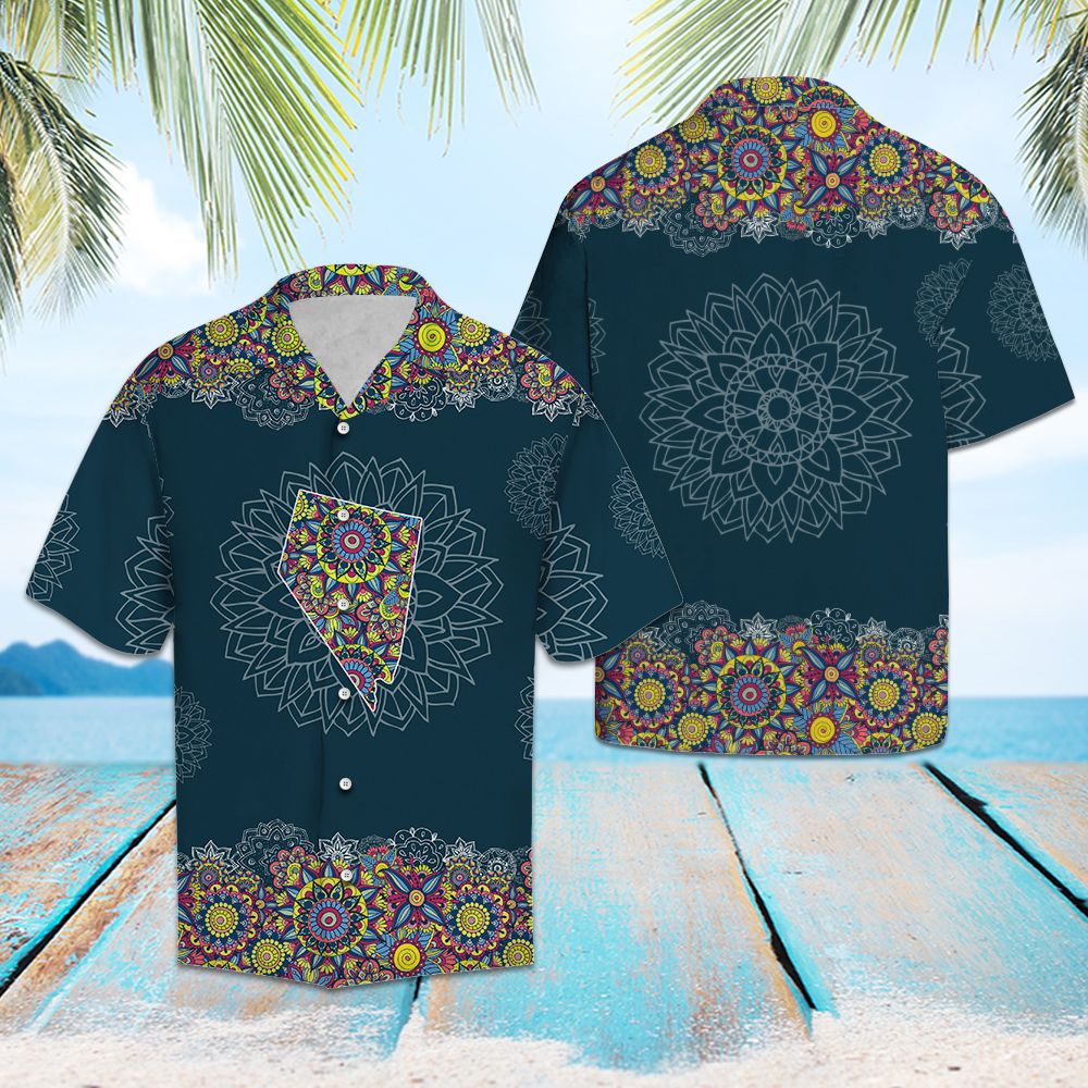 Nevada Mandala T0807 - Hawaii Shirt