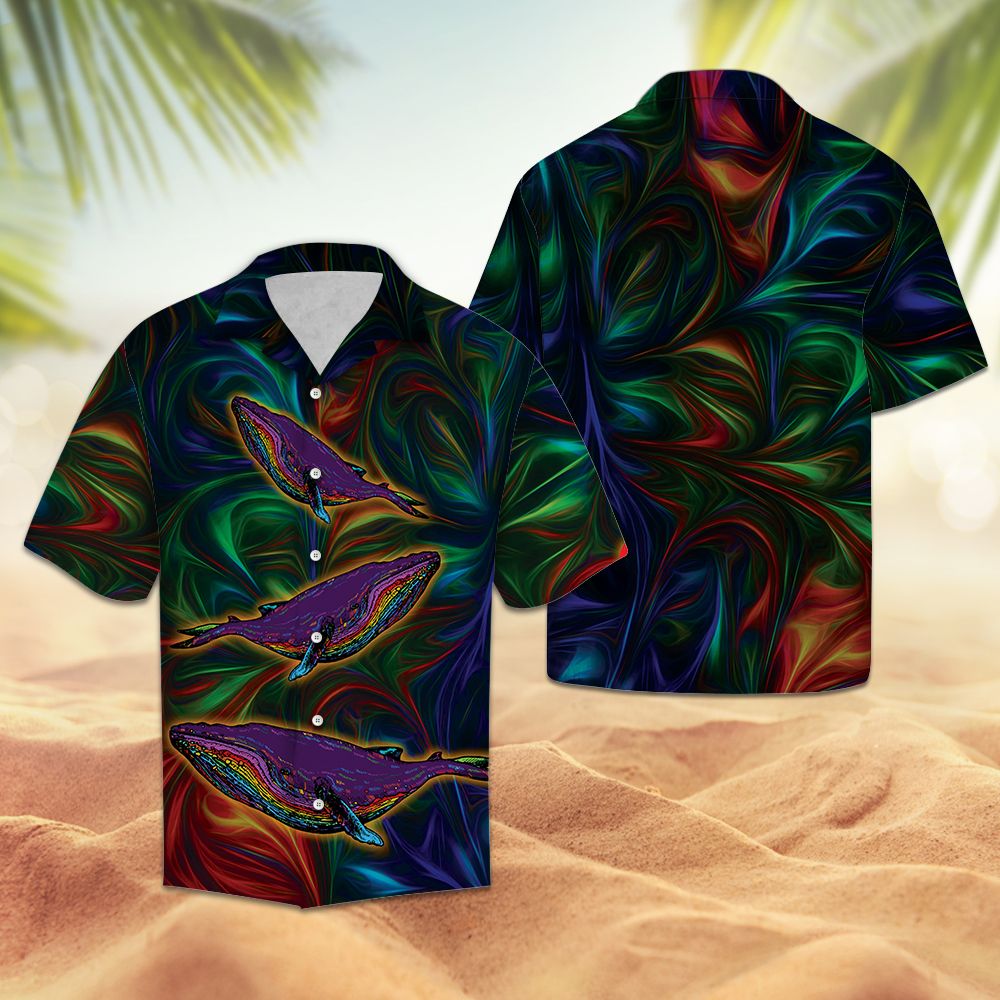 Awesome Whale G5709 - Hawaii Shirt