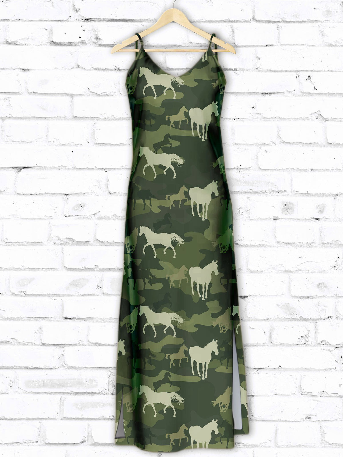 Hawaiian Horse Camo T1307 - Hawaii Dress