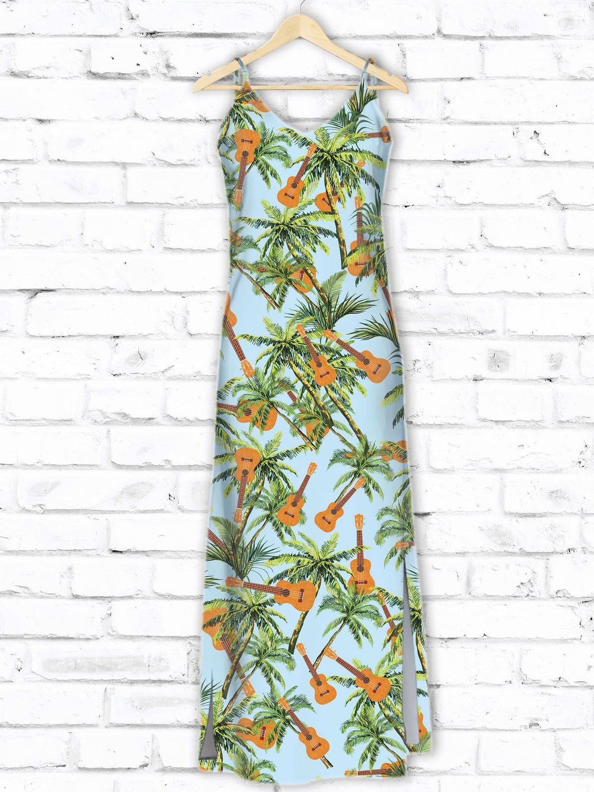 Hawaiian Ukelele Tropical D1407 - Hawaii Dress