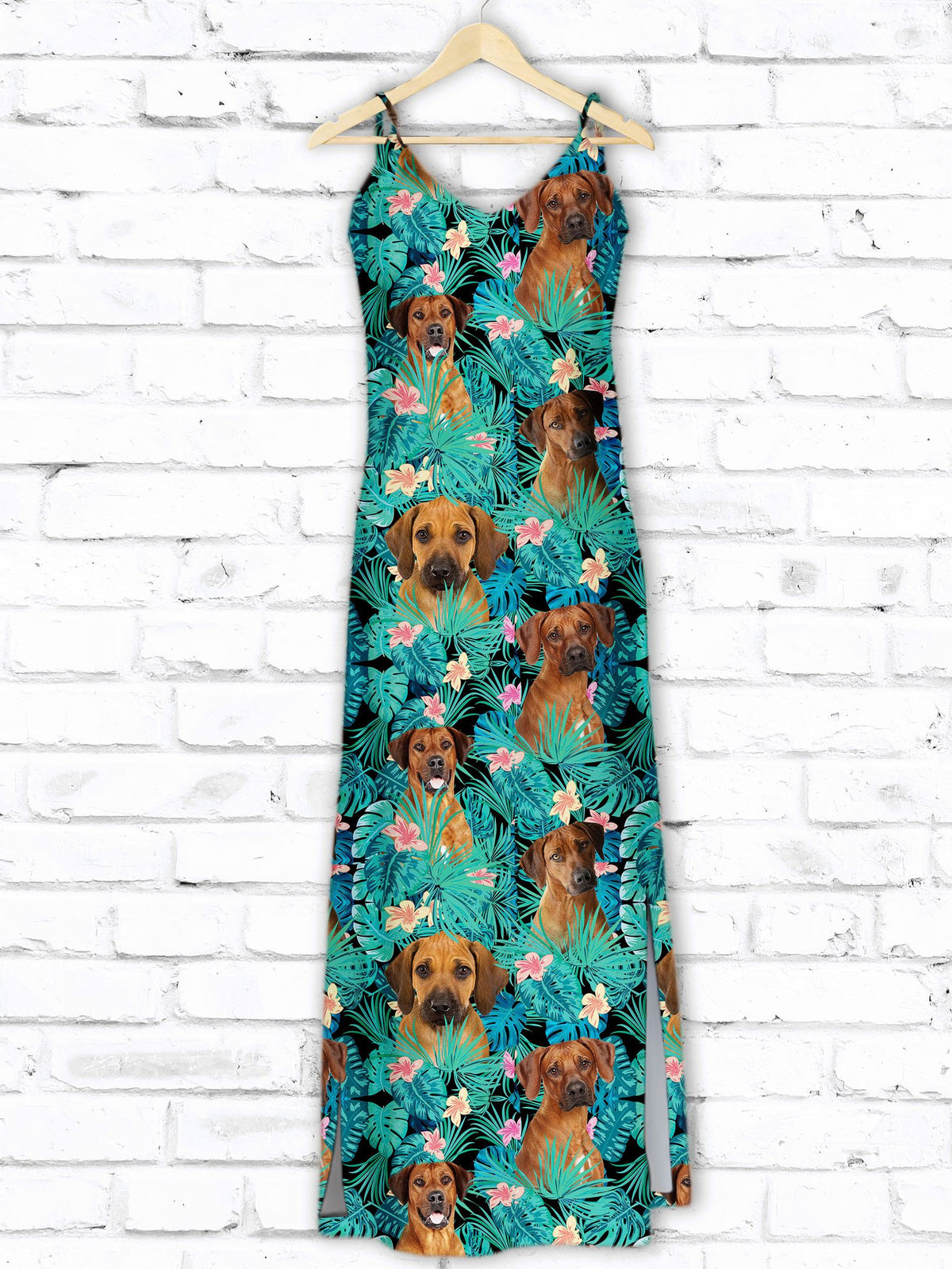 Hawaiian Rhodesian Ridgeback Tropical T1407 - Hawaii Dress