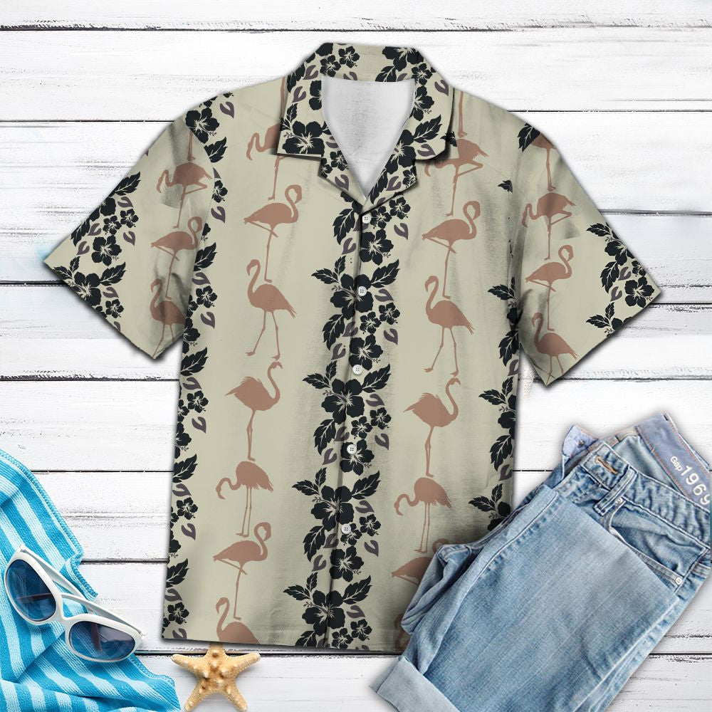 Flamingo Pattern G5715 - Hawaii Shirt