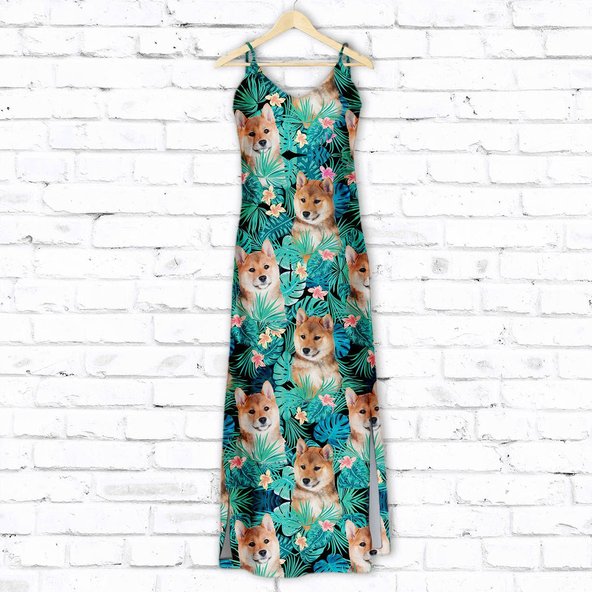 Hawaiian Shiba Inu Tropical T1507 - Hawaii Dress