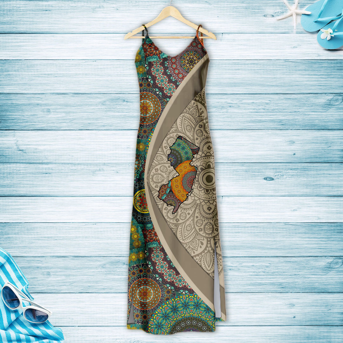 Hawaiian New Jersey Mandala H157068 - Hawaii Dress