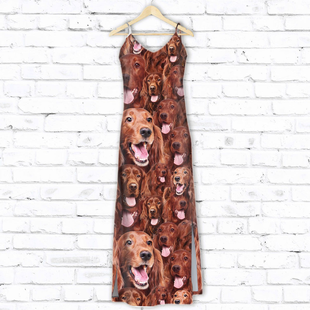 Irish Setter Awesome D1607 - Hawaiian Dress