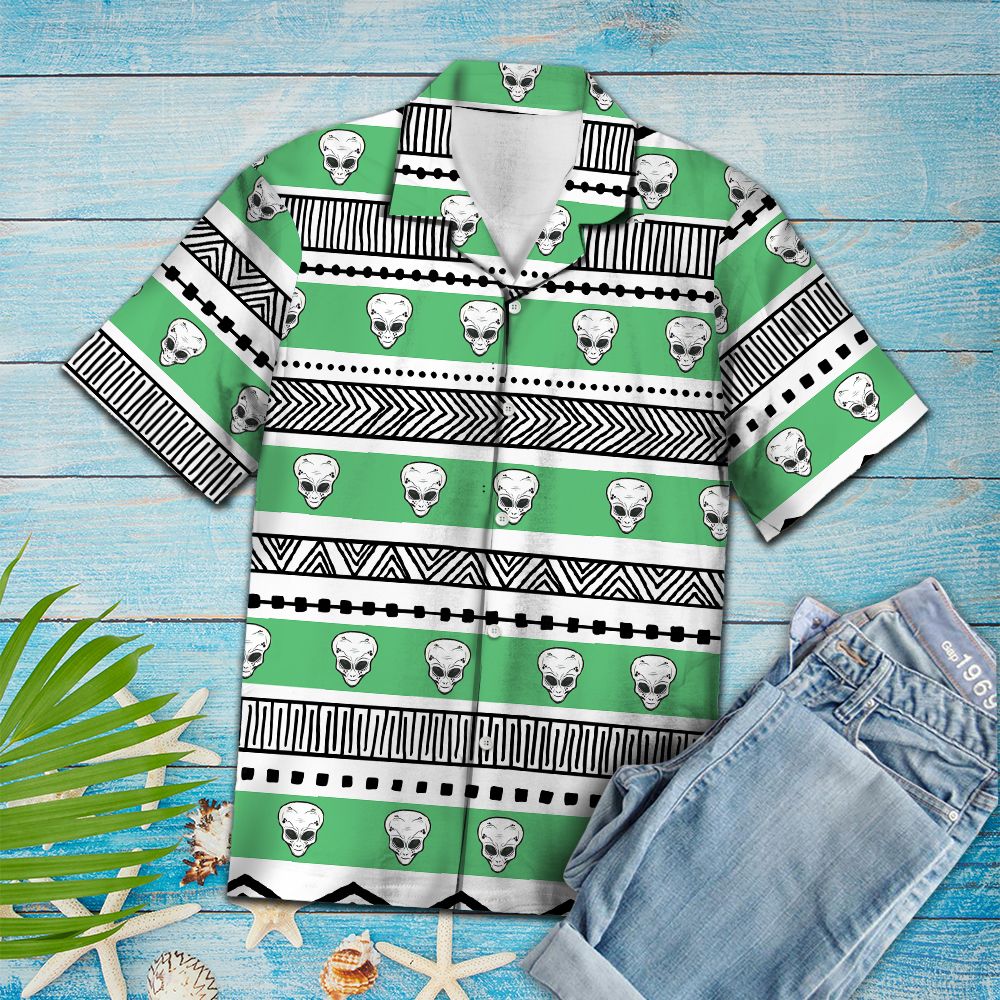 Alien Pattern TG5717 - Hawaiian Shirt