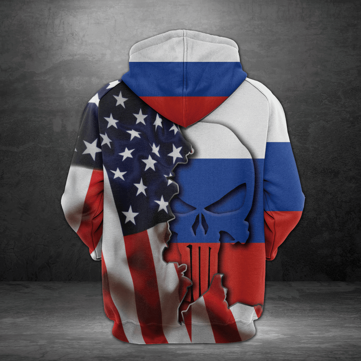 Russia Proud H7825 - All Over Print Unisex Hoodie