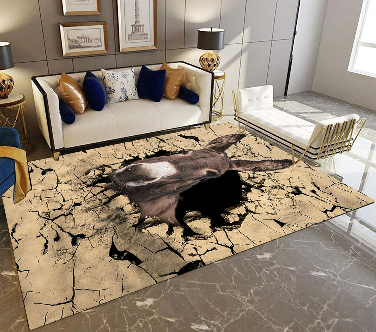 Donkey Break Out T1208 Rug