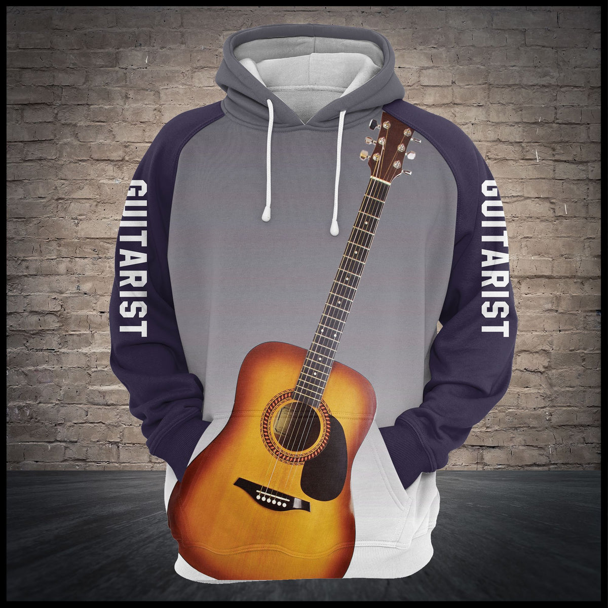 Just For Guitarist G5828 - All Over Print Unisex Hoodie
