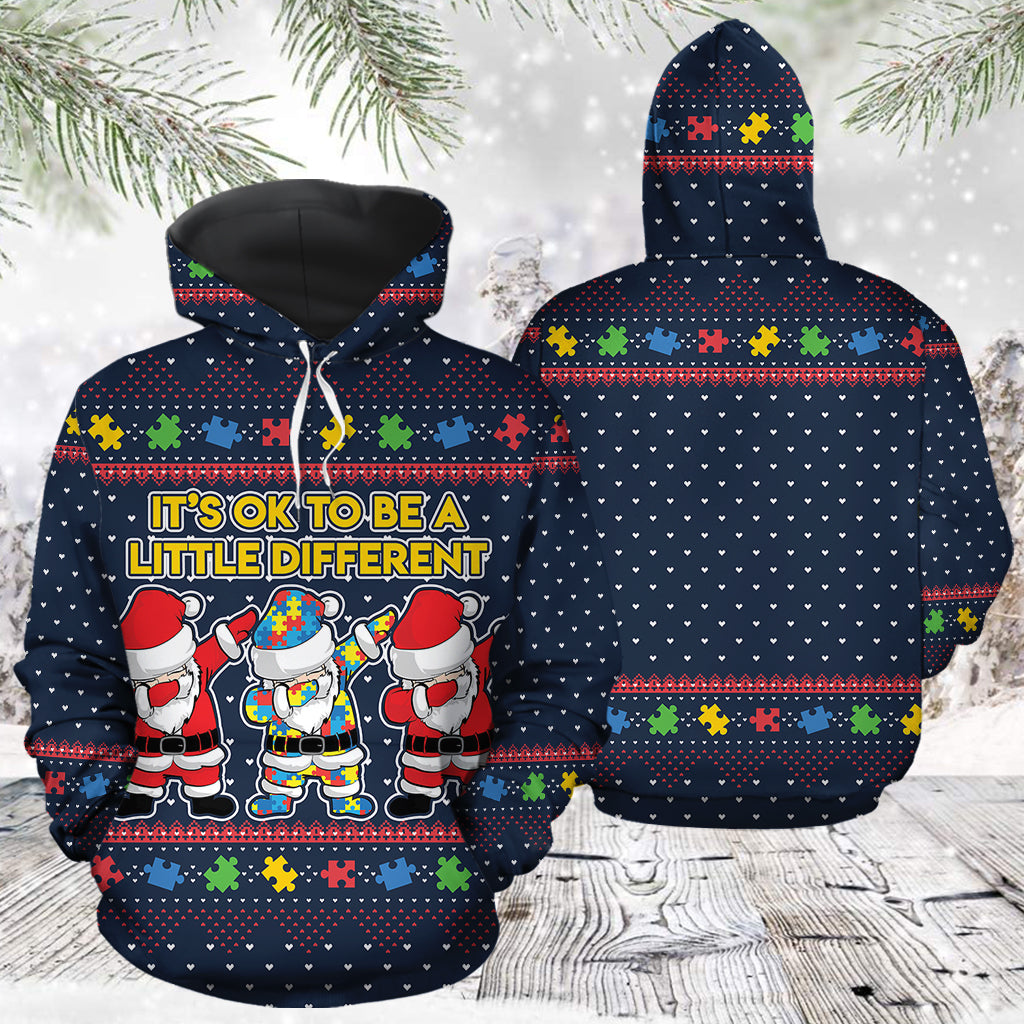 Autism It‘s OK TG51119 - All Over Print Unisex Hoodie