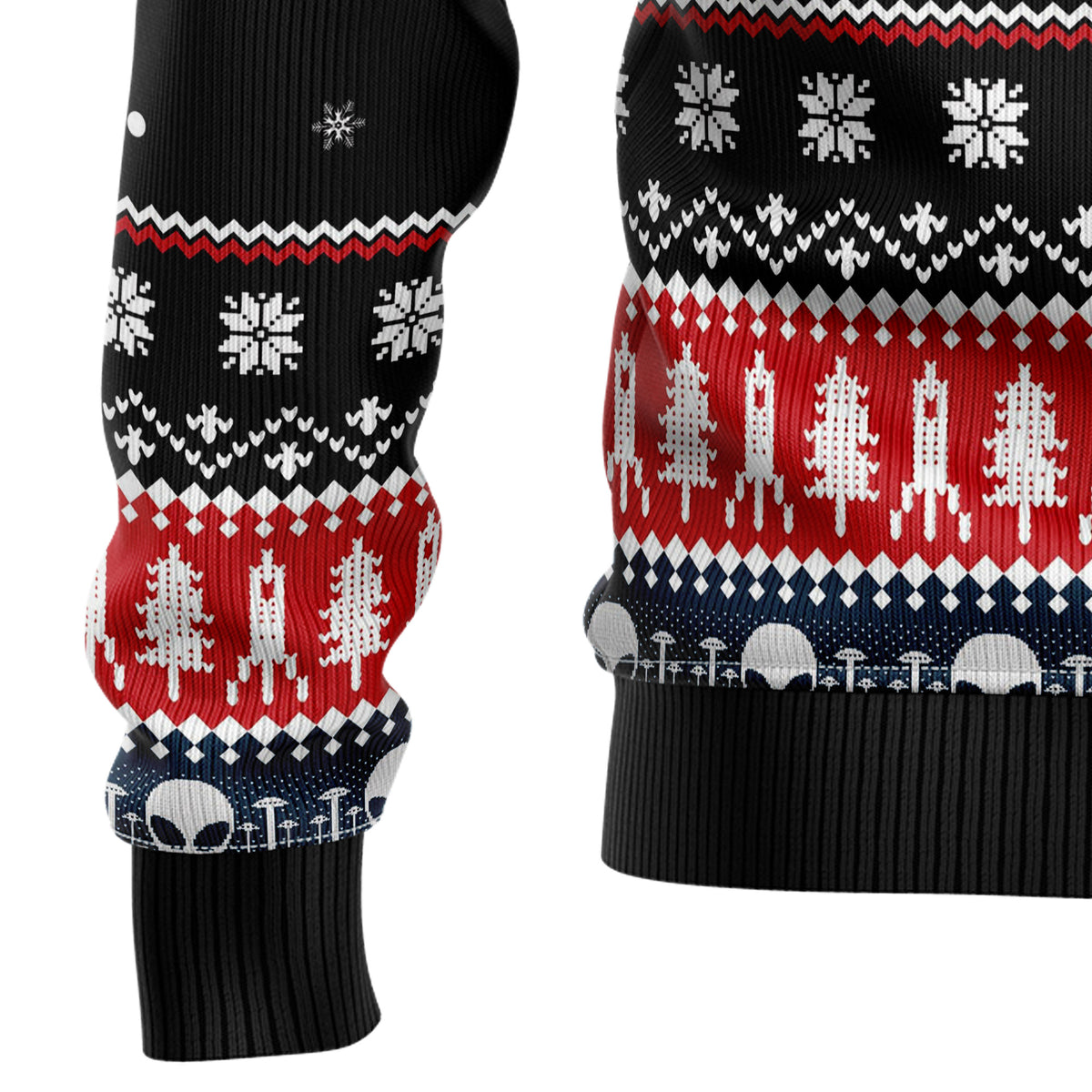 Alien Christmas T1611 Ugly Christmas Sweater