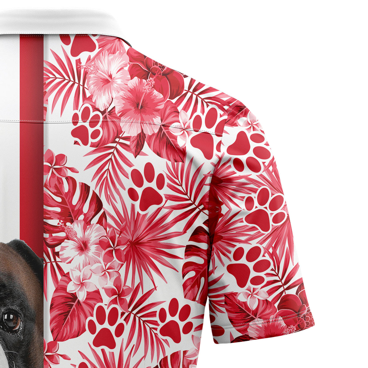 Boxer USA and Tropical D2307 Hawaiian Shirt