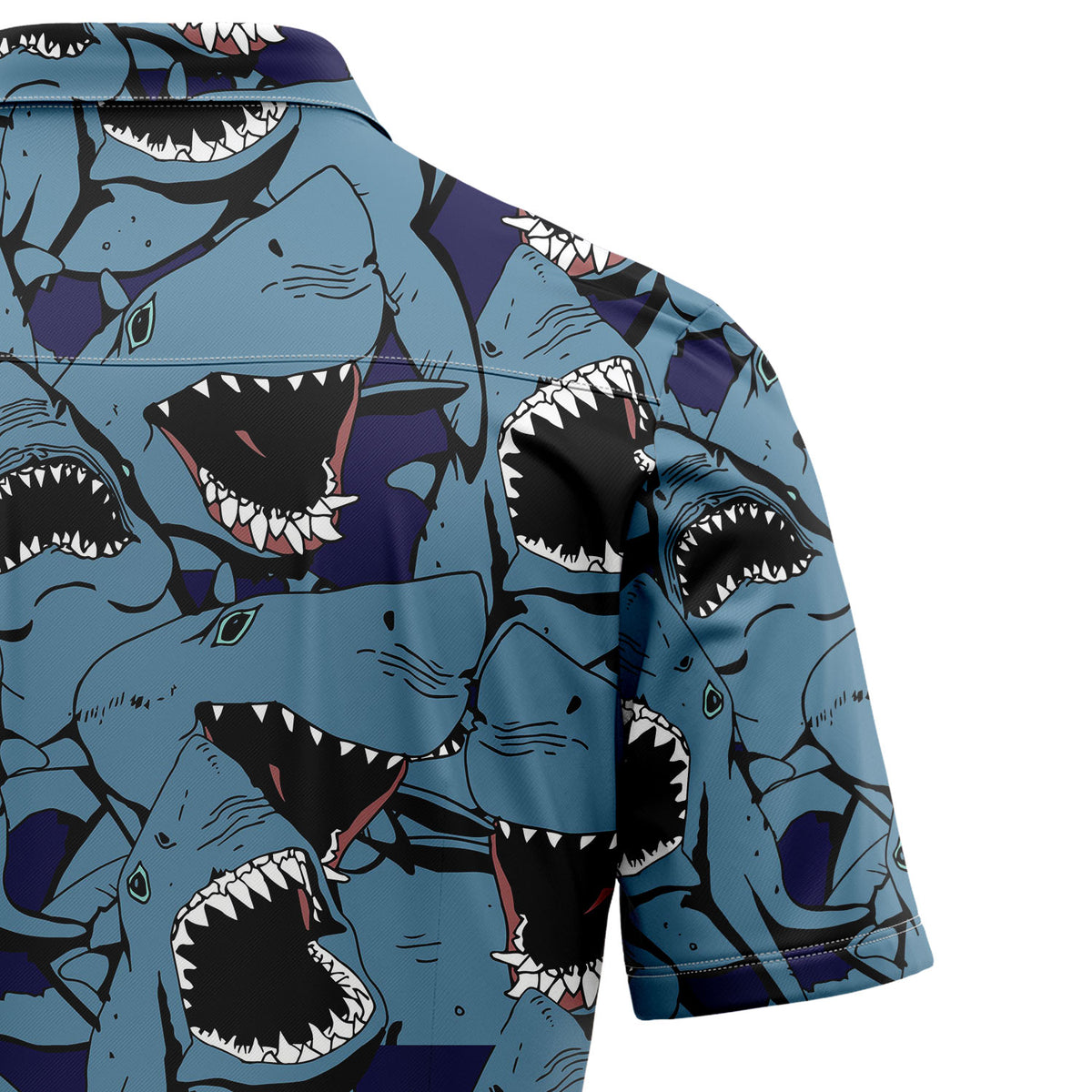 Shark Funny Group TY2007 Hawaiian Shirt
