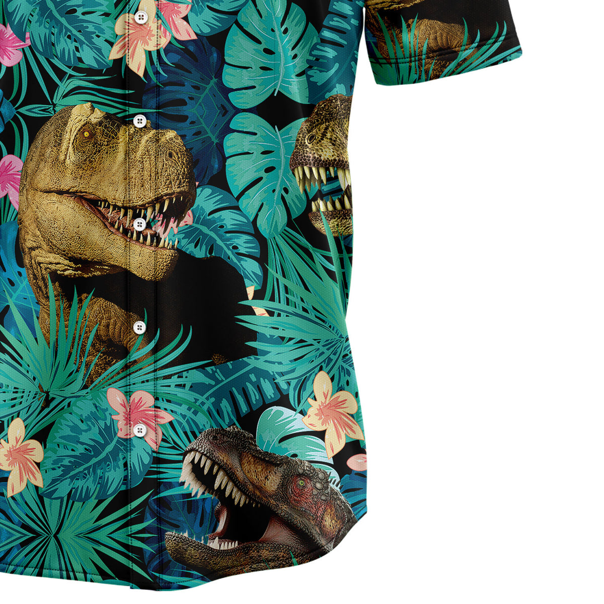 T-rex Tropical T0607 Hawaiian Shirt