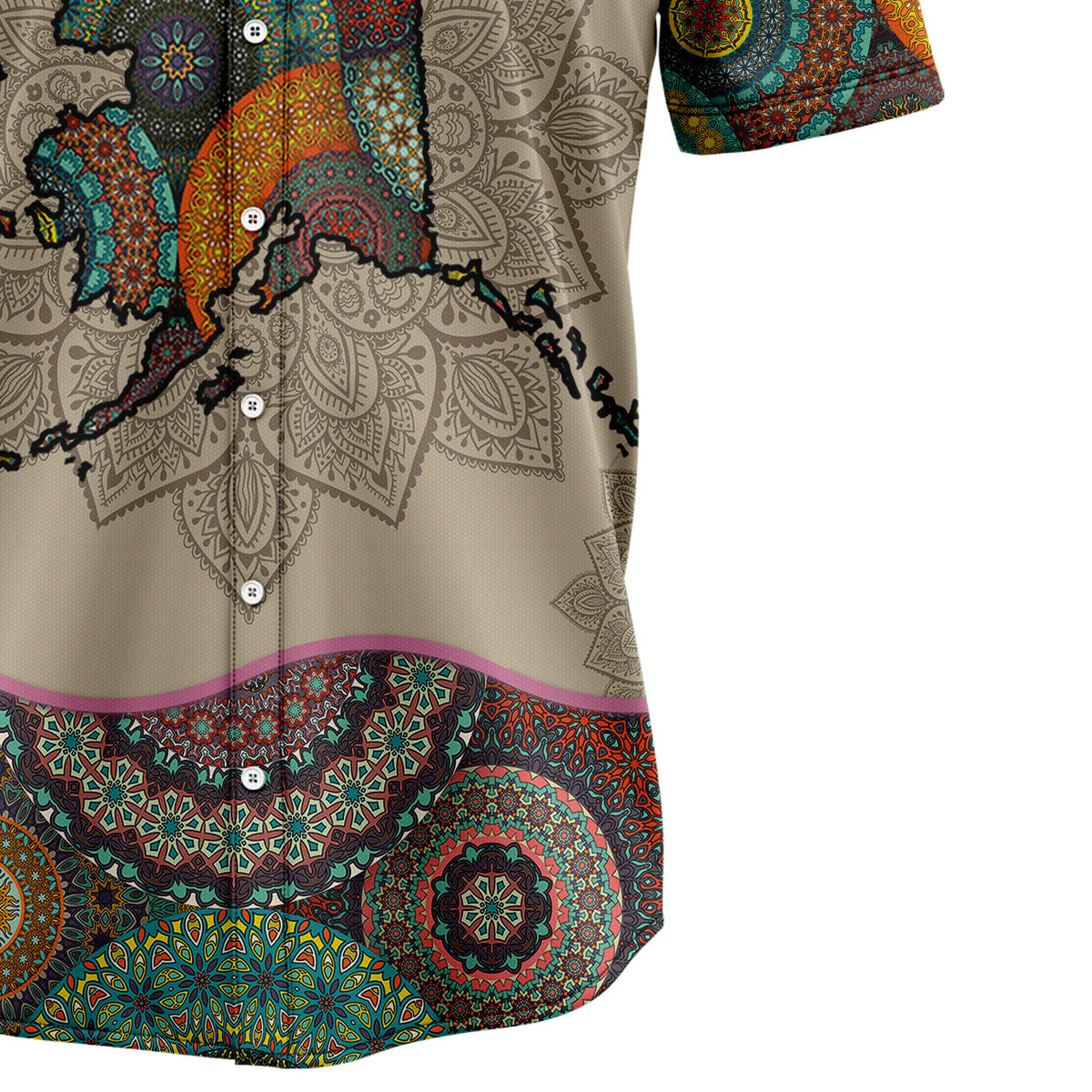 Awesome Alaska Mandala H2747 Hawaiian Shirt