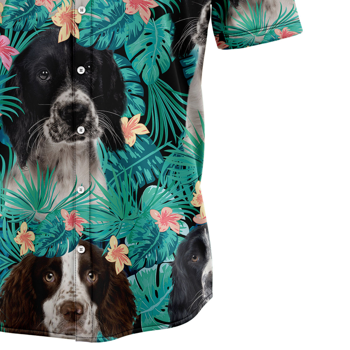 English Springer Spaniel Tropical T0207 Hawaiian Shirt