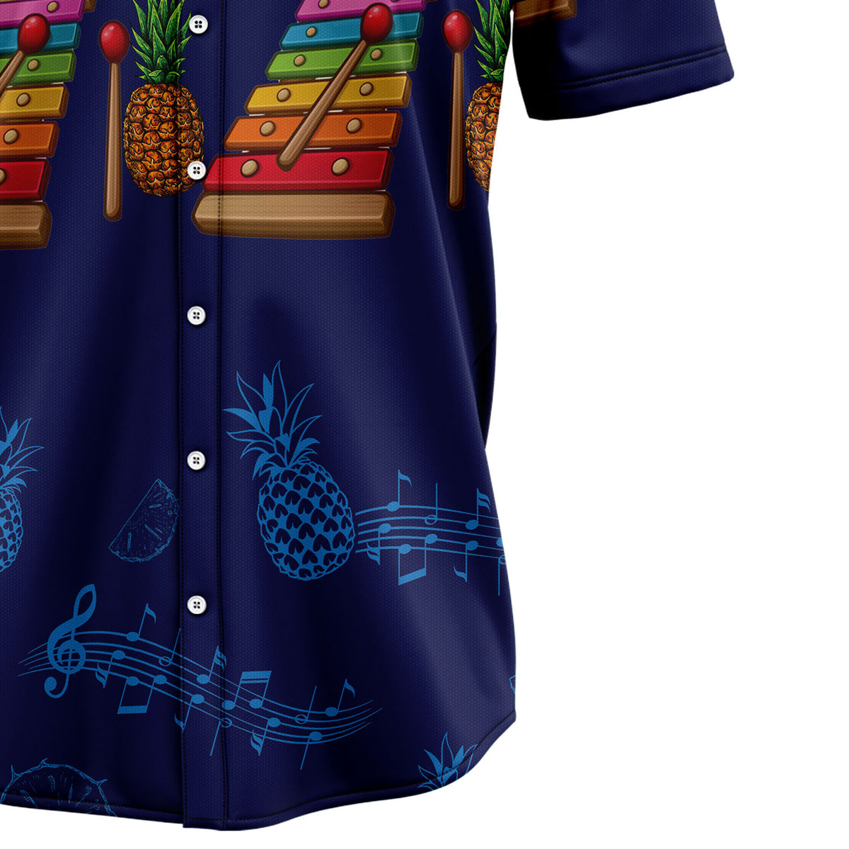 Xylophone Musical Instrument G5805 Hawaiian Shirt