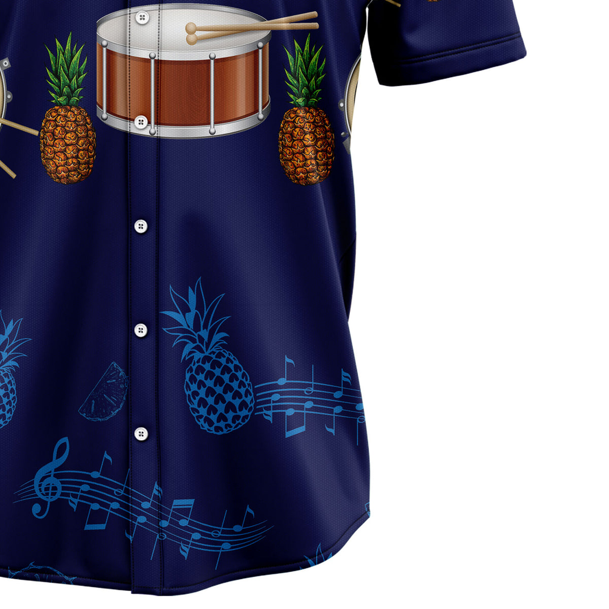 Snare Drum Musical Instrument G5805 Hawaiian Shirt