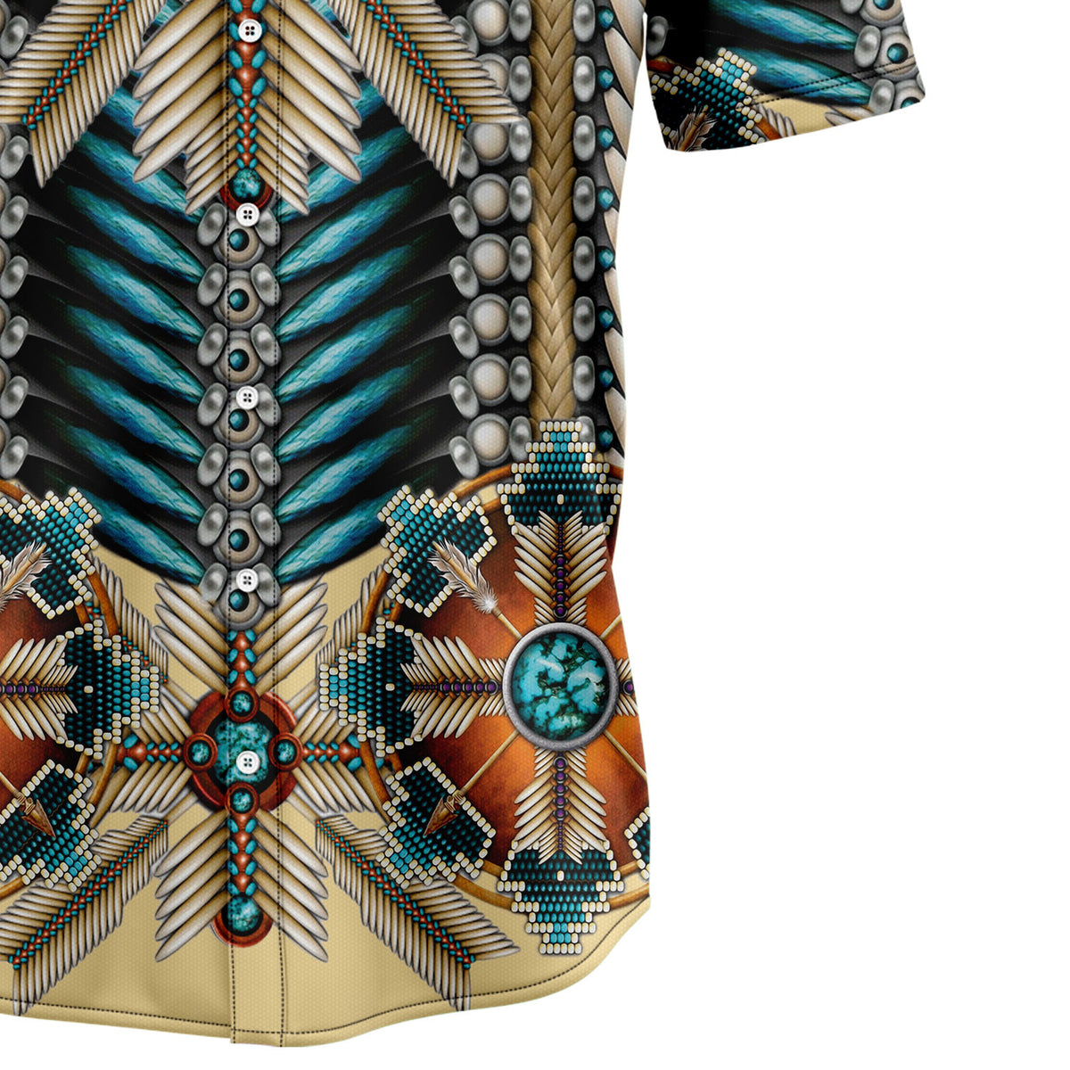Native American Warrior G5805 Hawaiian Shirt