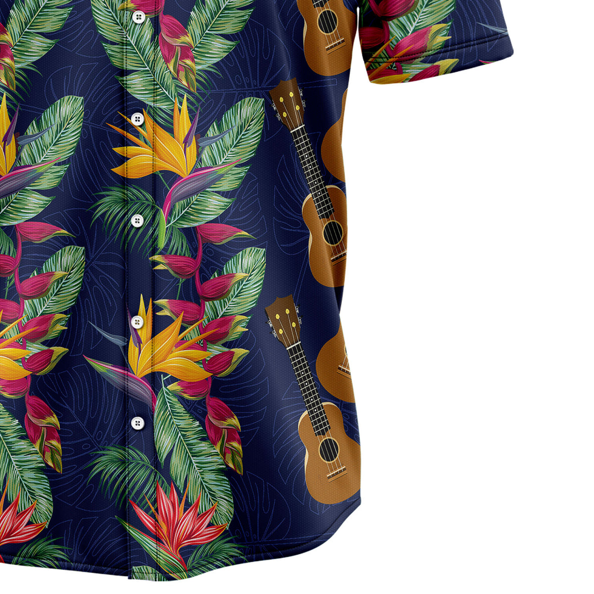 Tropical Ukulele H4819 Hawaiian Shirt