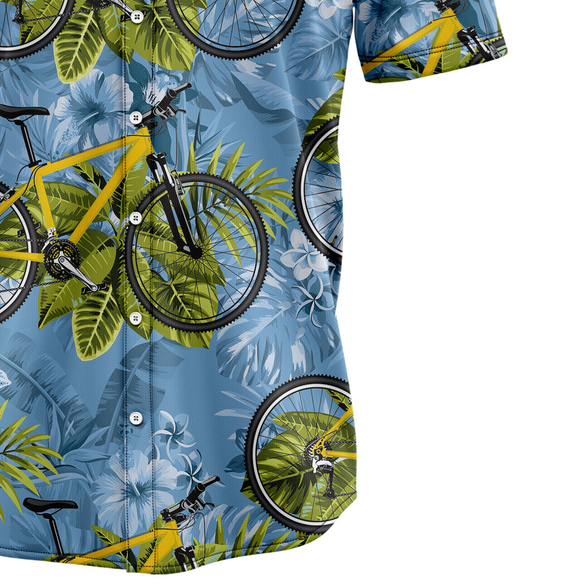 Biking Tropical G5714 Hawaiian Shirt