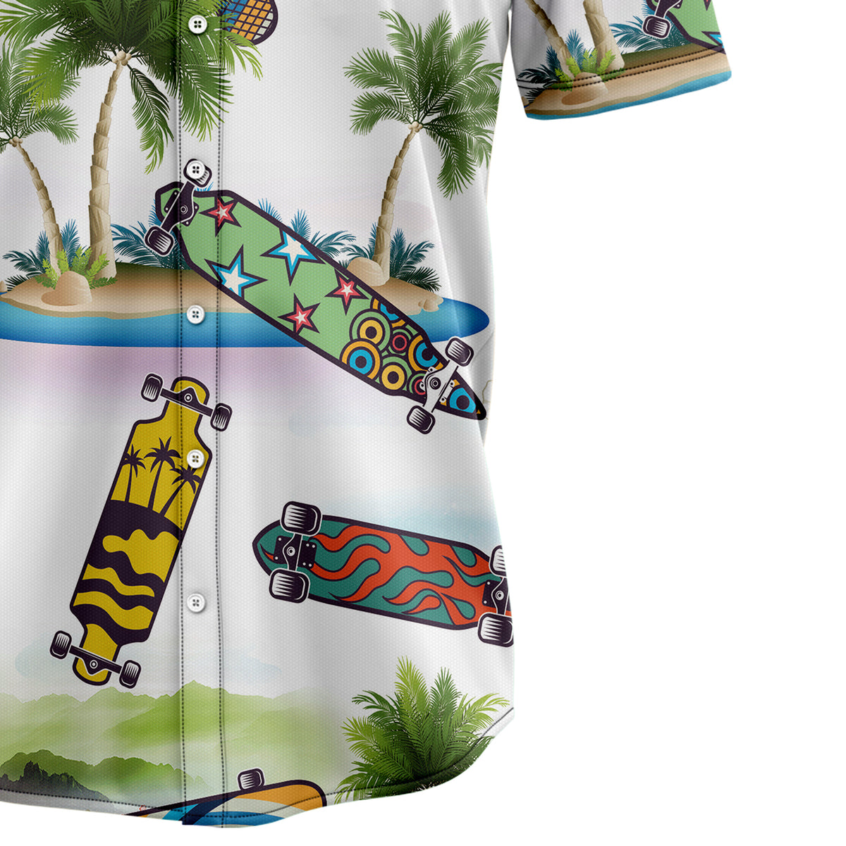 Skateboard Lover G5713 Hawaiian Shirt