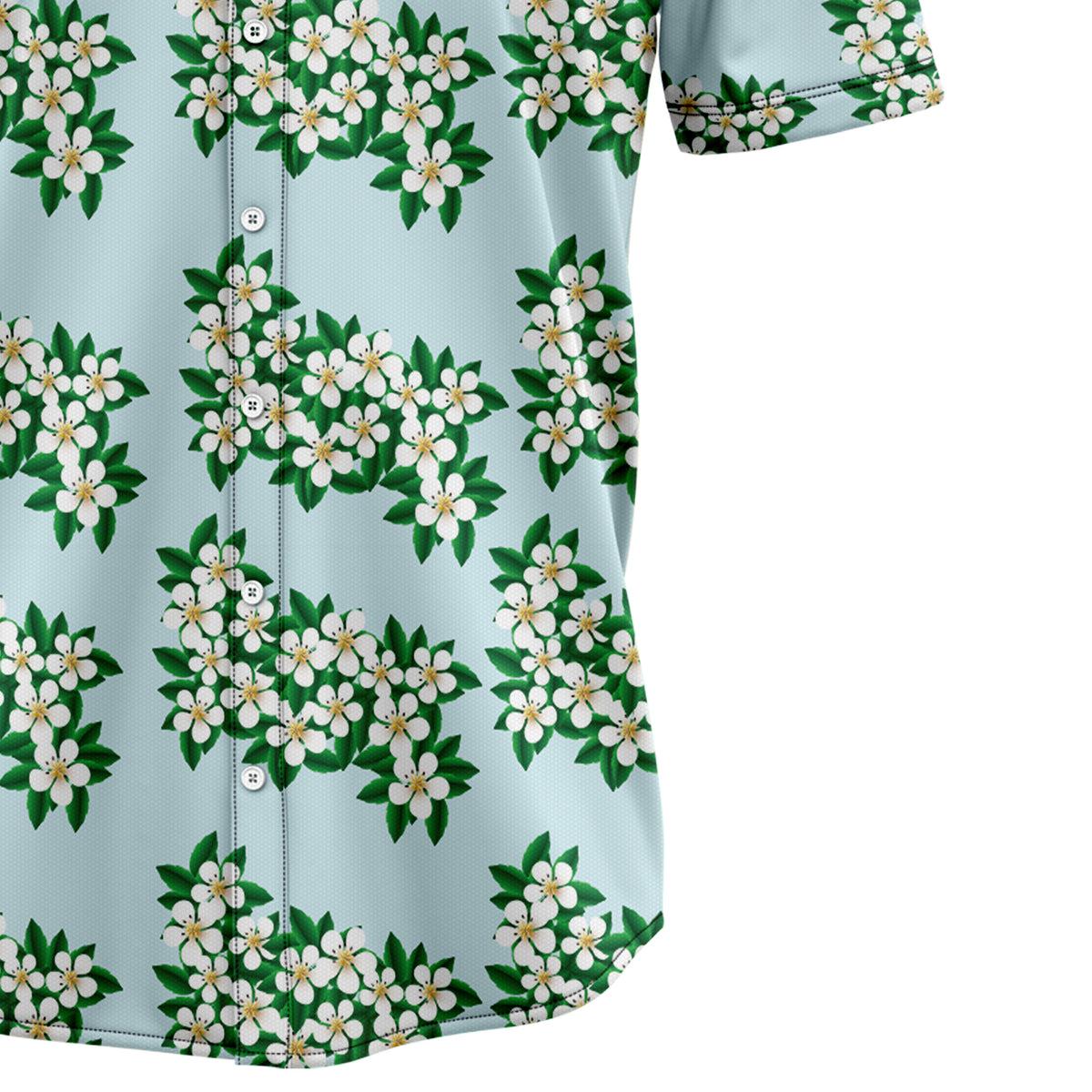 Missouri Hawthorn Flower G5710 Hawaiian Shirt
