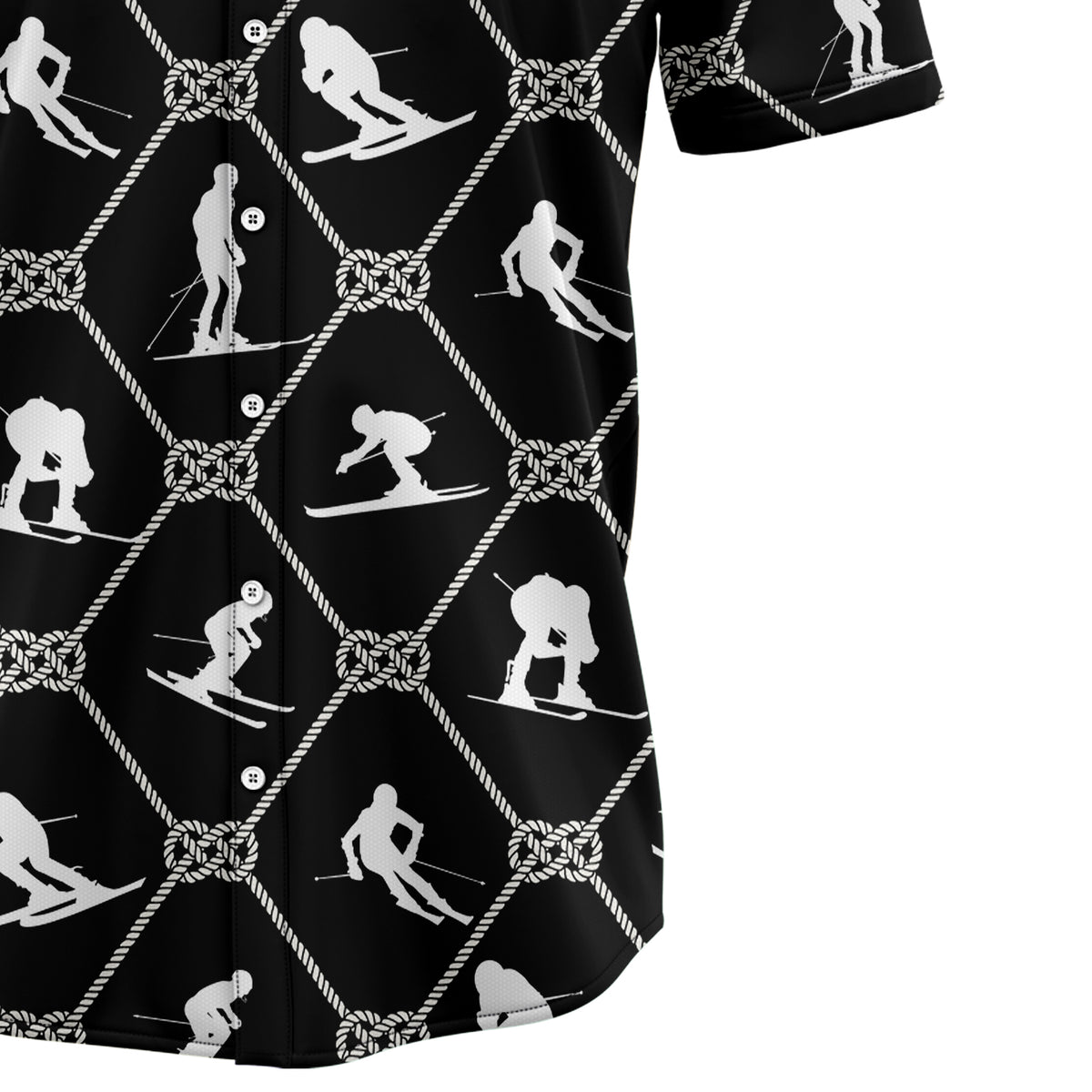 Skiing For Vacation G5710 Hawaiian Shirt