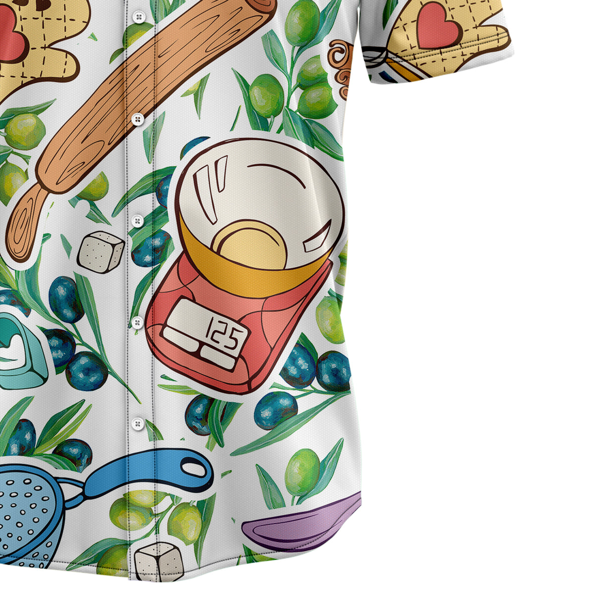 Baking Lovers D1007 Hawaiian Shirt