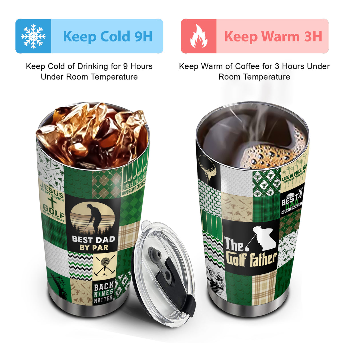 The Golf Father 20Oz Tumbler