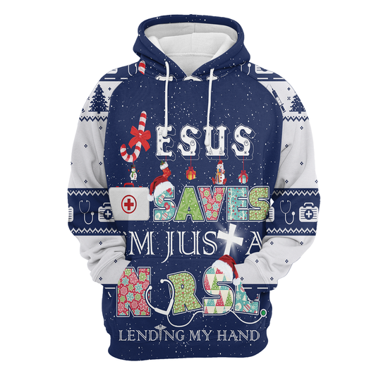 Nurse Life All Over Print Unisex Hoodie