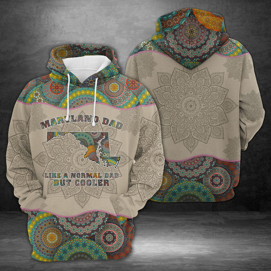 Awesome Maryland Dad H20518 - All Over Print Unisex Hoodie