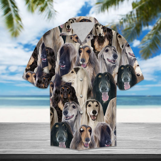 Afghan Hound Awesome D0107 - Hawaii Shirt
