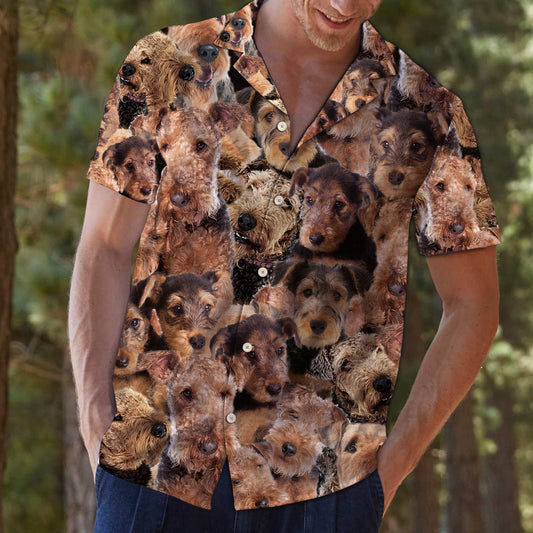 Airedale Terrier Awesome D0107 - Hawaii Shirt