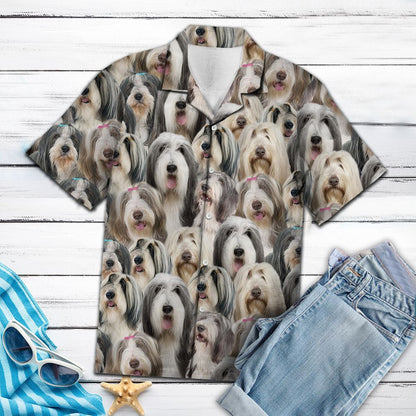 Bearded Collie Awesome D0107 - Hawaii Shirt