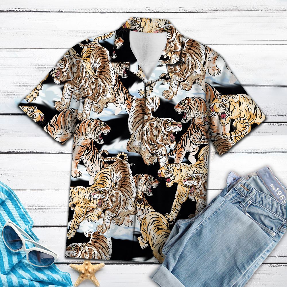 Strong Tigers G5701 - Hawaii Shirt