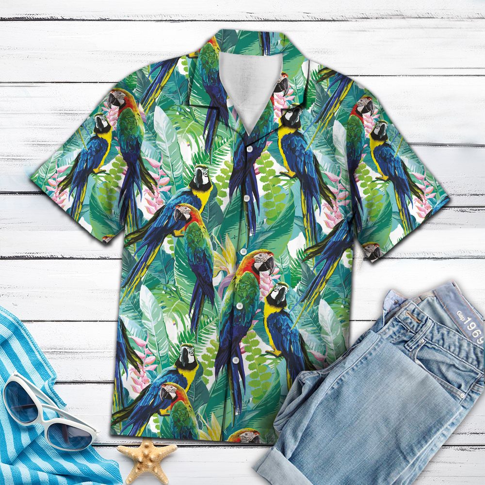 Tropical Parrot G5702 - Hawaii Shirt