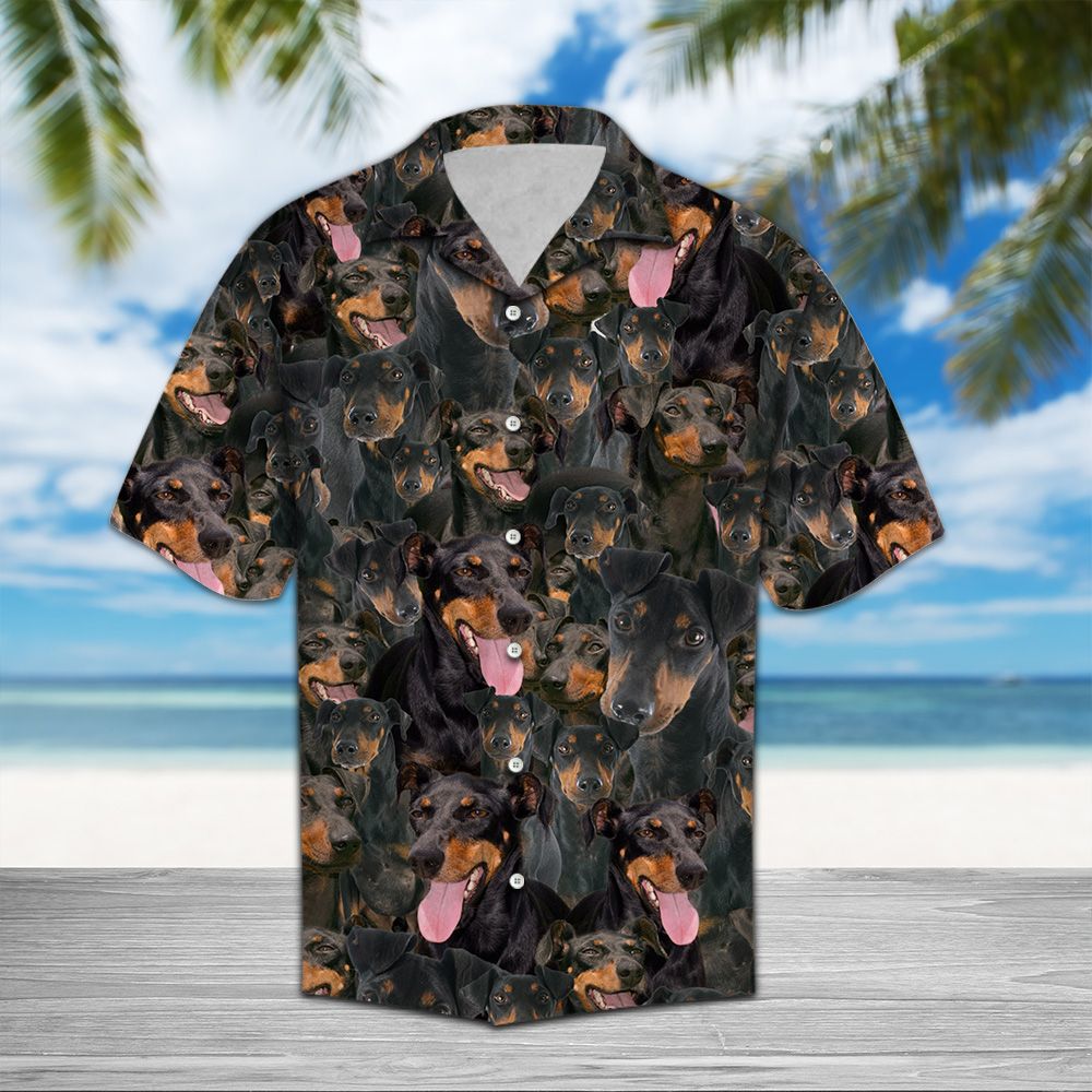 Manchester Terrier Awesome D0207 - Hawaii Shirt