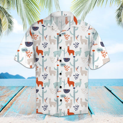 Amazing Llama H2774 - Hawaii Shirt