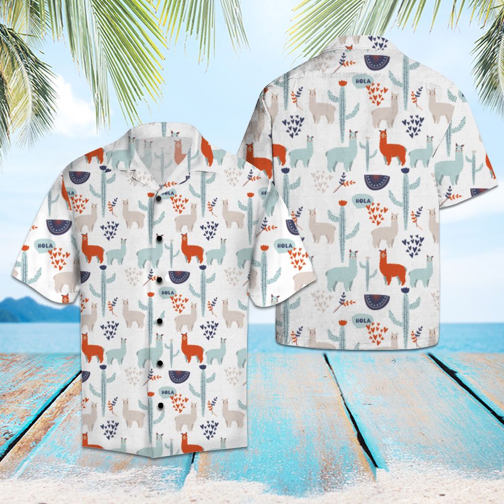 Amazing Llama H2774 - Hawaii Shirt