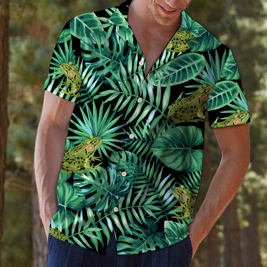 Frog Green Tropical G5703 - Hawaii Shirt