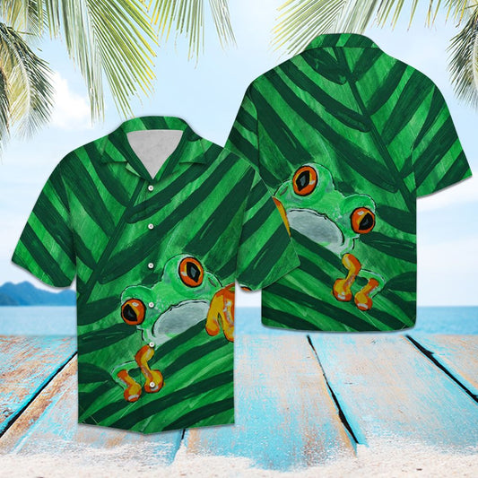 Red Eyes Tree Frog G5703 - Hawaii Shirt